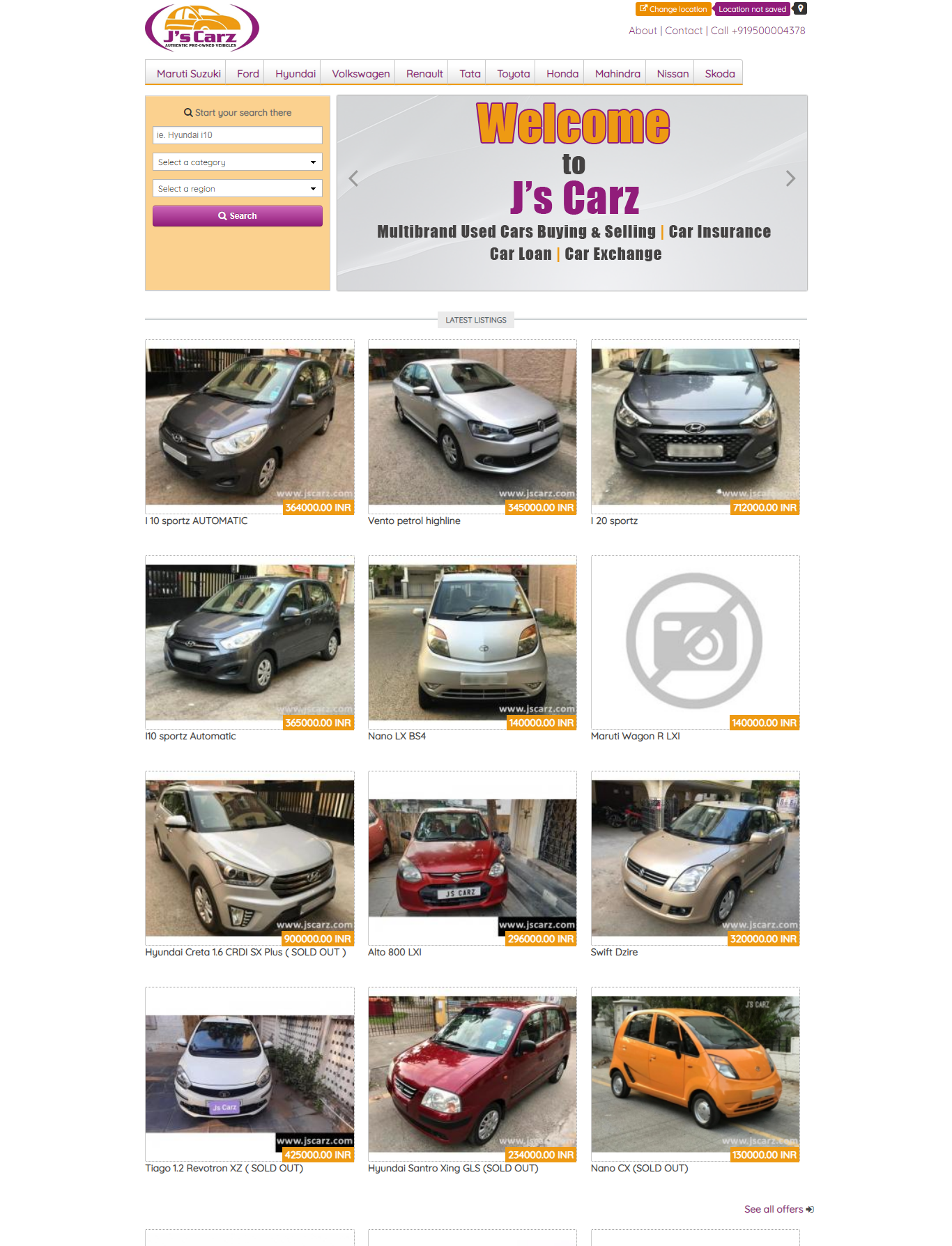 Car Dealers Web Design